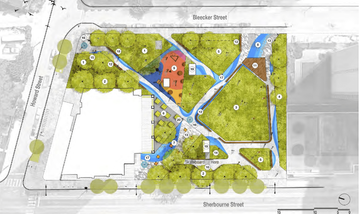 Preferred Design of St. James Town West Park