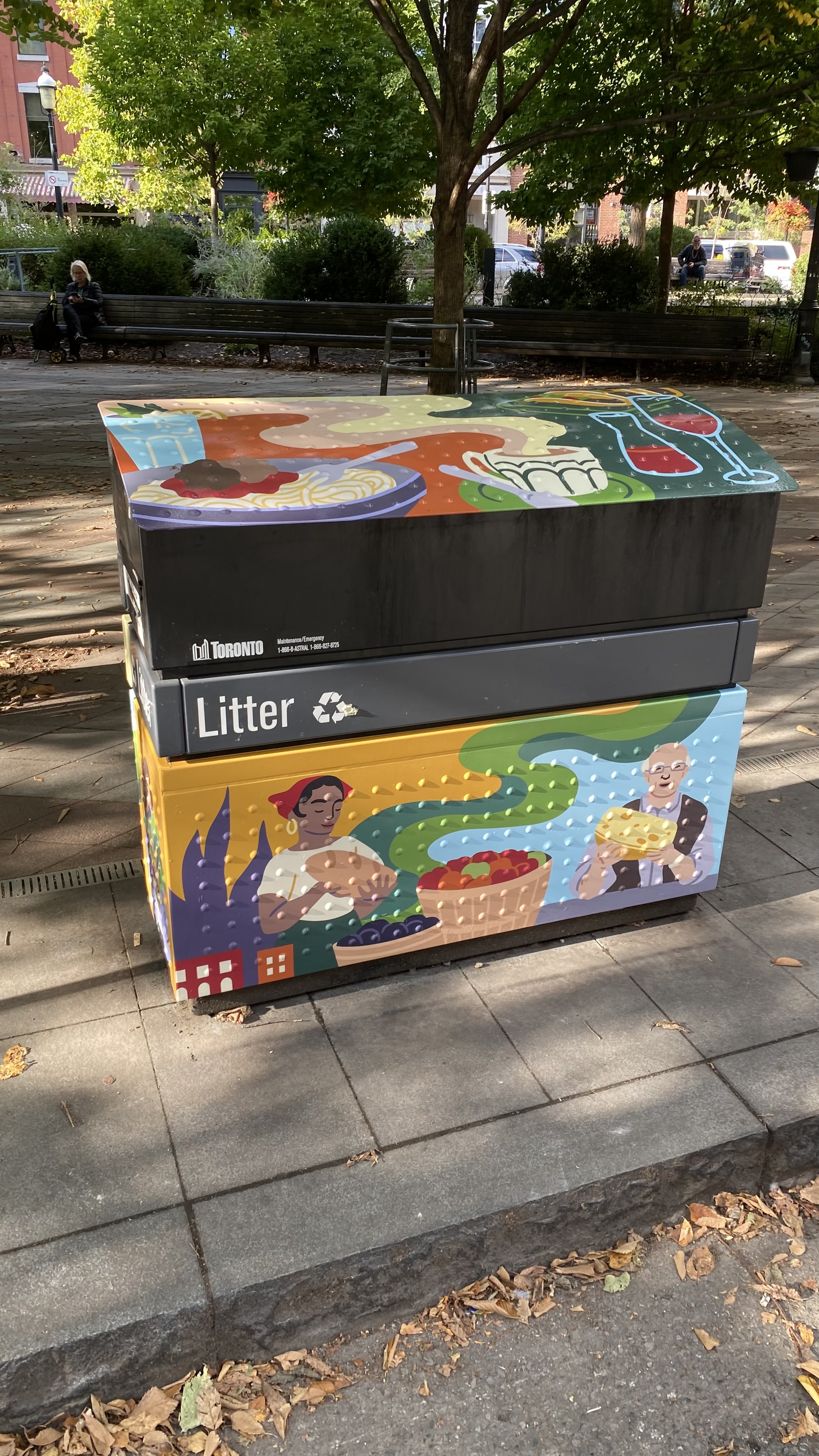 Project: Vinyl Wrapped Garbage Receptacle Pilot Project | Toronto ...